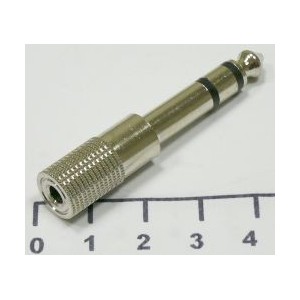 переходник 6,3 х 3,5 (метал)